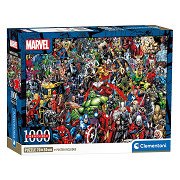 Clementoni Unmögliches Marvel-Puzzle – 1000 Teile