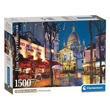 Clementoni Jigsaw Puzzle Paris Montmartre - 1500 pieces