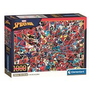 Clementoni Puzzle Impossible Marvel Spider-Man - 1000 Teile.