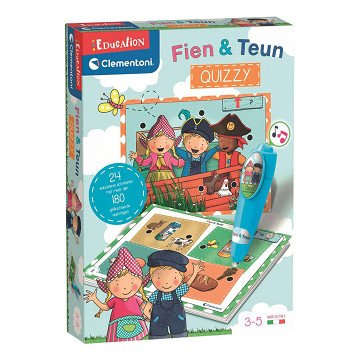 Clementoni Education – Lernspiel Fien und Teun Quizzy