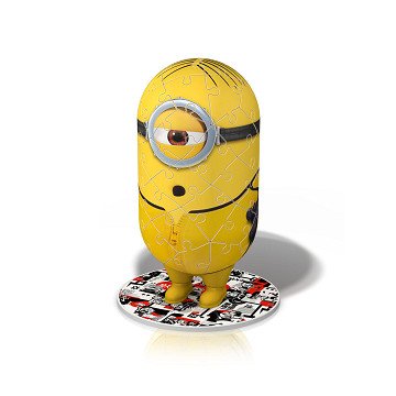 Minions 3D Puzzle - Kung Fu, 54pcs.