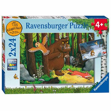 Das Gruffalo Puzzle, 2x24 Teile.