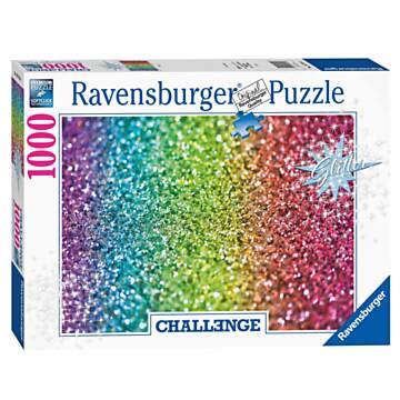 Challenge Puzzel Glitter, 1000st.