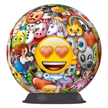 Emoji-Puzzleball, 72-tlg.