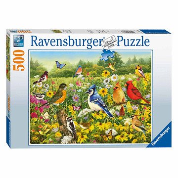 Birds in the Meadow Jigsaw Puzzle, 500 pcs.