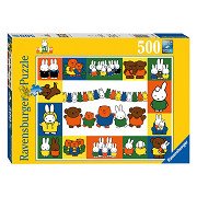 Miffy Portraits Jigsaw Puzzle, 500pcs.