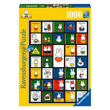 Miffy Book Covers Jigsaw Puzzle, 1000pcs.