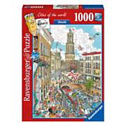 Fleroux Utrecht Jigsaw Puzzle, 1000 pcs.
