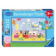 The Adventures of Peppa Pig Jigsaw Puzzle, 12pcs.