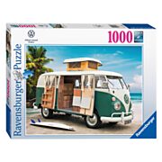 Puzzle Volkswagen T1 Camper Van, 1000 Teile.