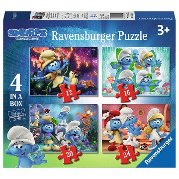 The Smurfs Puzzle, 4in1