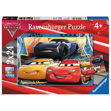 Disney Cars 3 Puzzle, 2x24pcs.