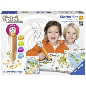 Tiptoi Starter-Set – Buch-Weltatlas