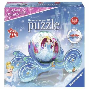 Ravensburger 3D Puzzel Disney Prinses - Koets