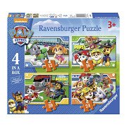 PAW Patrol Puzzel, 4in1