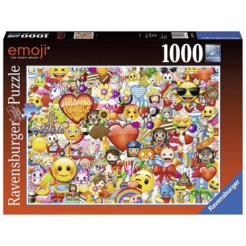 Puzzle 1000 pièces - Impossible Puzzle! - Emoji