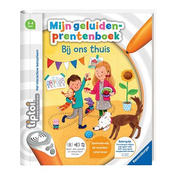 Tiptoi Mijn Geluiden Prentenboek - Bij ons Thuis