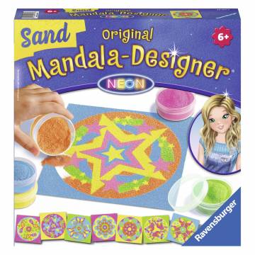Mandala-Designer Sand - Neon