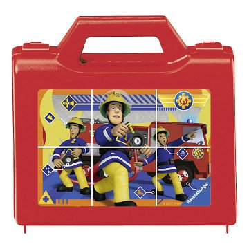 Blokpuzzel Brandweerman Sam, 6st.