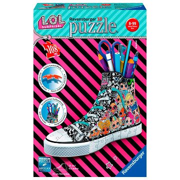 Ravensburger 3D Puzzel - Sneaker L.O.L. Surprise