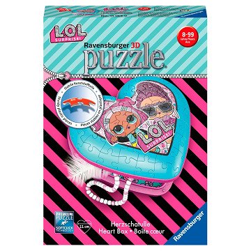 Ravensburger 3D Puzzle - Heart Box L.O.L. Surprise