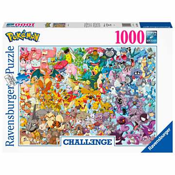 Challenge Puzzel Pokémon, 1000st.