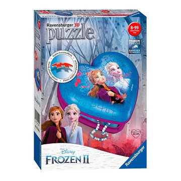 Disney Frozen 2 3D Puzzle Heart Box