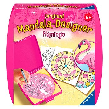 Mini-Mandala-Designer – Flamingos