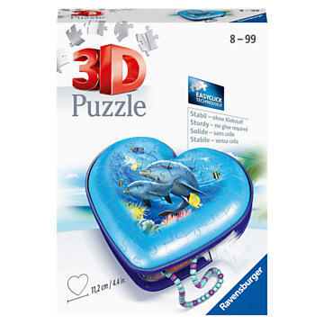 Ravensburger 3D Puzzel - Hartendoosje Onderwaterwereld