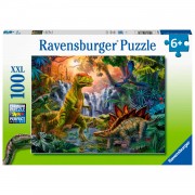 Oasis of Dinosaurs Puzzle, 100pcs. XXL