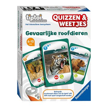 Tiptoi-Quiz und Fakten – Raubtiere