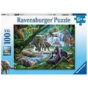 Jungle Animals, 100 pcs. XXL