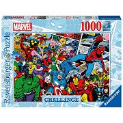 Challenge Puzzle Marvel Superheroes, 1000 pcs.
