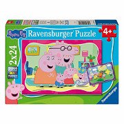 Peppa Pig Puzzle – 2 x 24 Teile.