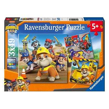 Legpuzzel Rubble & Crew - 3x49st.