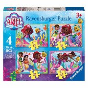 Disney Junior Arielle Puzzle – 4 Puzzles
