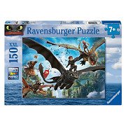 Drachen und Helden Puzzle - 150 XXL Teile