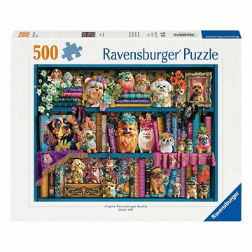 Ravensburger Legpuzzel Waardevolle Porseleinen Honden- 500st.