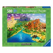 Ravensburger Minecraft Puzzle - 500 pcs.