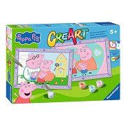 Ravensburger CreArt Paint by Numbers - Peppa's Family