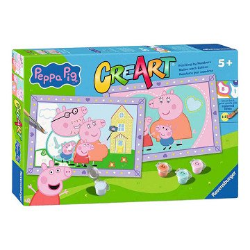 Ravensburger CreArt Paint by Numbers - Peppa's Family