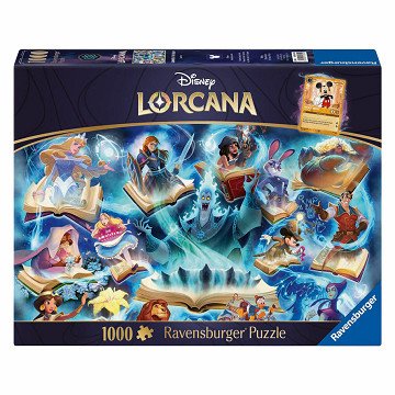 Ravensburger Jigsaw Puzzle Disney Lorcana Glimmers of the Realm: Sapphire - 1000pcs.