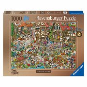 Ravensburger Jigsaw Puzzle Time Travel 2 Middle Ages - 1000 pcs.