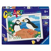 Ravensburger CreArt Paint by Numbers - Parrot Divers