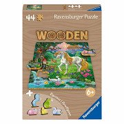 Ravensburger Wooden Jigsaw Puzzle Unicorn - 44 pcs.