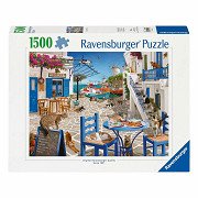 Ravensburger Puzzle Katzen von Mykonos – 1500 Teile.