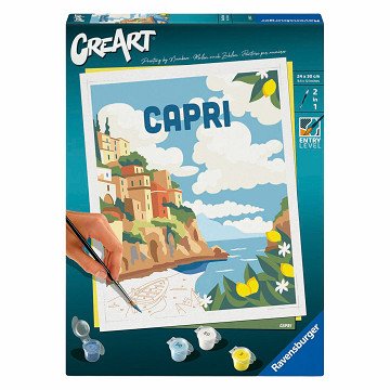 CreArt Malen nach Zahlen - Capri