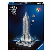 Ravensburger 3D-Puzzle Iconics Empire State Building – mit Licht – 241.