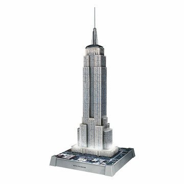 Ravensburger 3D Puzzel Iconics Empire State Building - Met Licht - 241st.