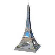 Ravensburger 3D Puzzel Iconics Eiffeltoren - Met Licht - 243st.